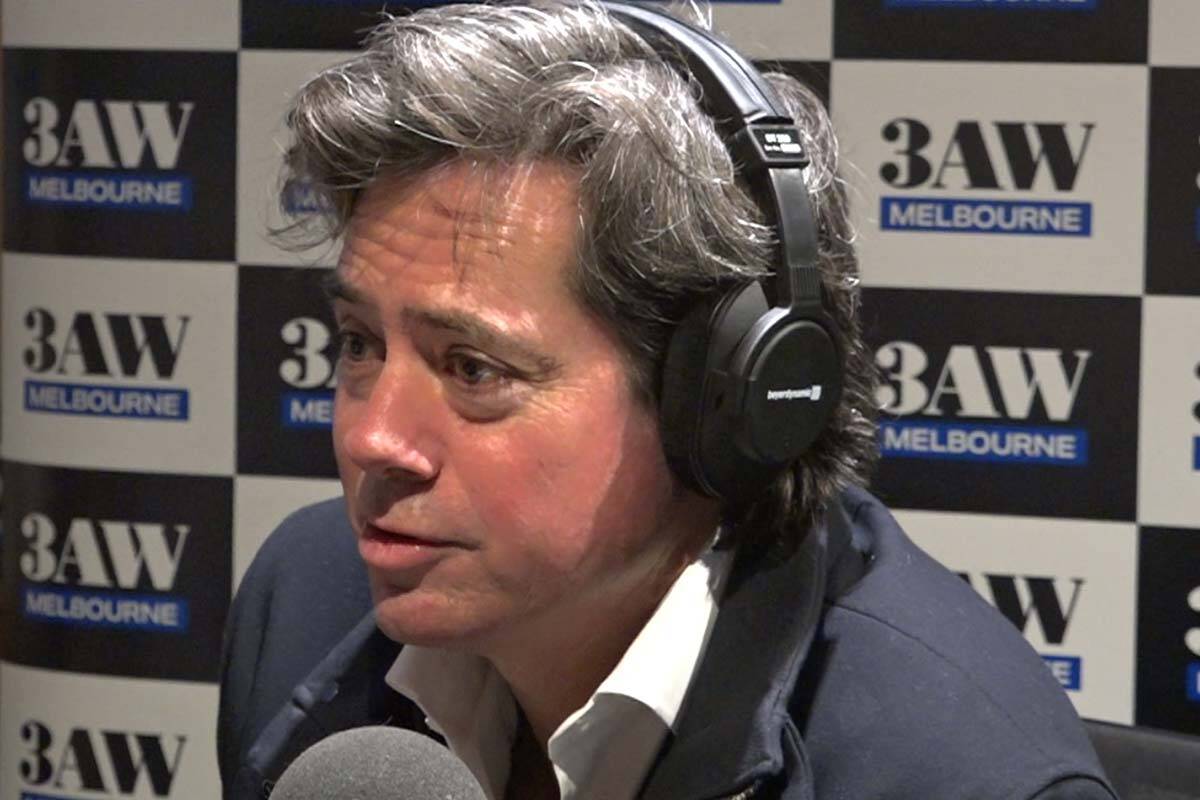 Article image for Gillon McLachlan responds to Sam Newman’s call to boo the Welcome to Country