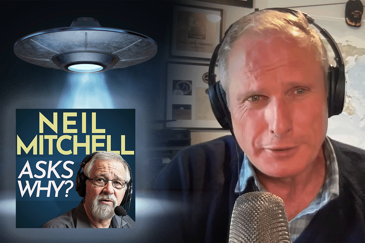 NEW PODCAST EPISODE Why Ross Coulthart (almost) believes in aliens