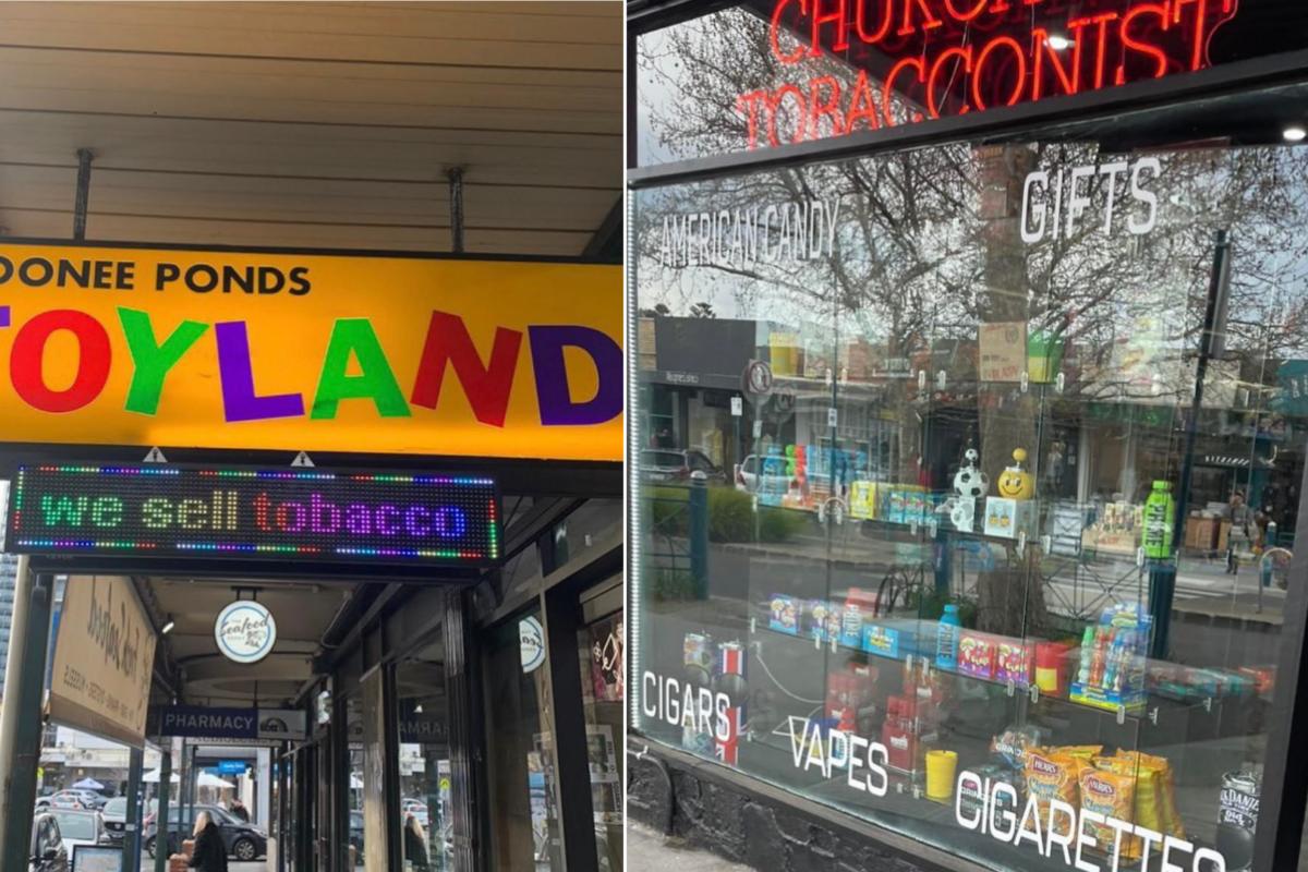 Article image for Parents and experts slam vape stores openly targeting children