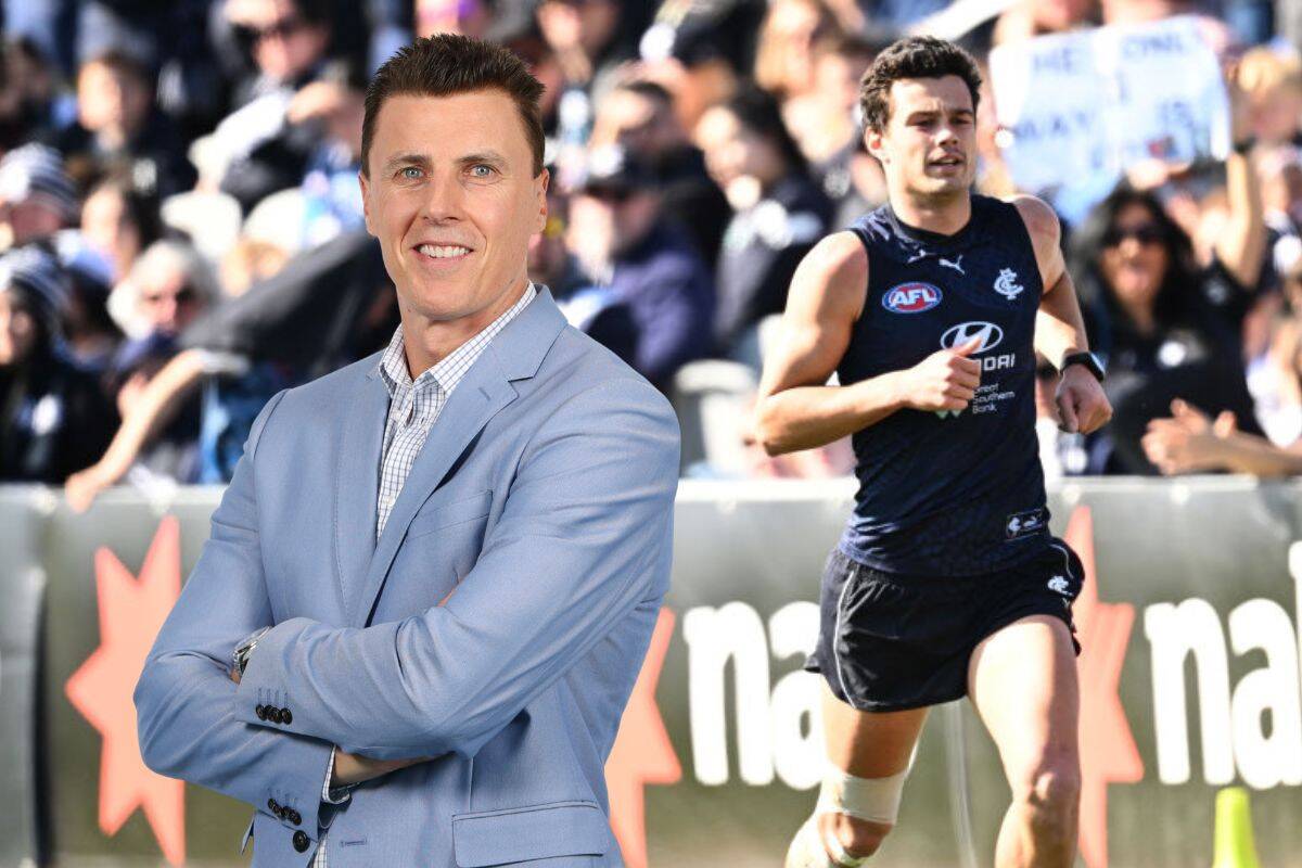 Article image for Matthew Lloyd addresses the future of Jack Silvagni at Carlton