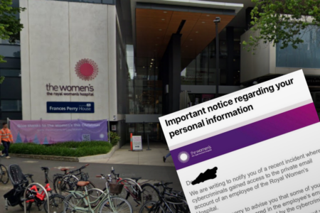 Victim of Royal Women’s Hospital data leak speaks out