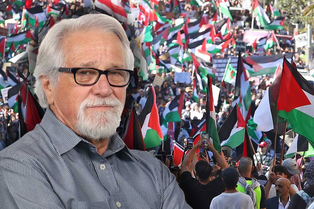 Article image for ‘Don’t bully me’: Neil Mitchell clashes with Palestinian on hunger strike