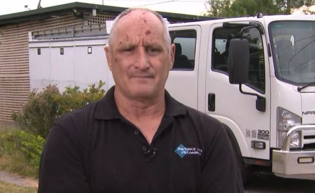 Article image for Tradie attacked with scissors and bricks after chasing down thieves