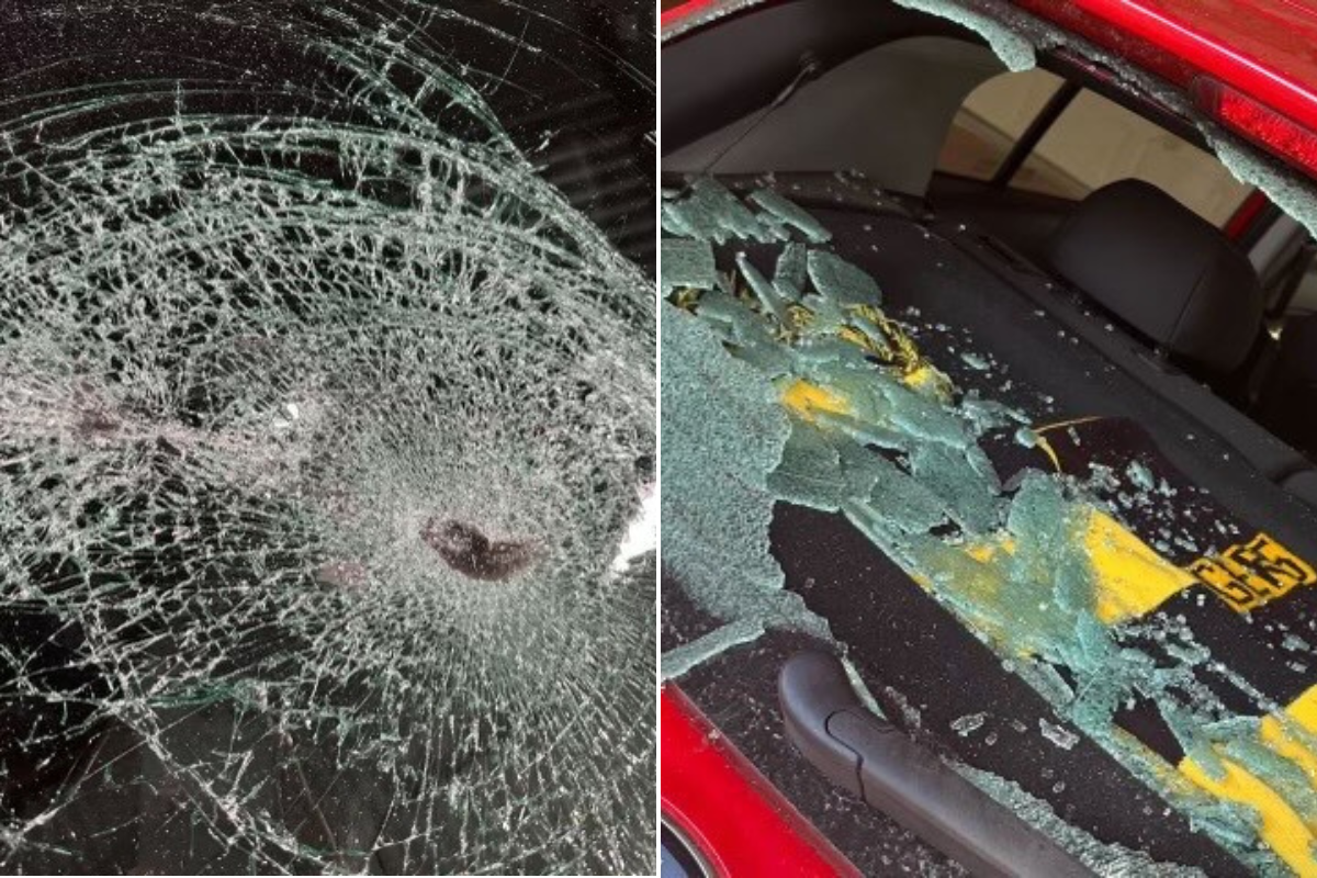 Article image for ‘Living in fear’: Family targeted by hammer-wielding man smashing car windows