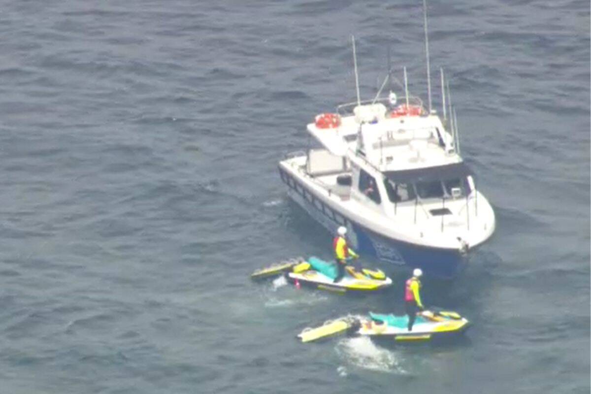 Article image for The latest on the mid-air jet collision in Port Phillip Bay