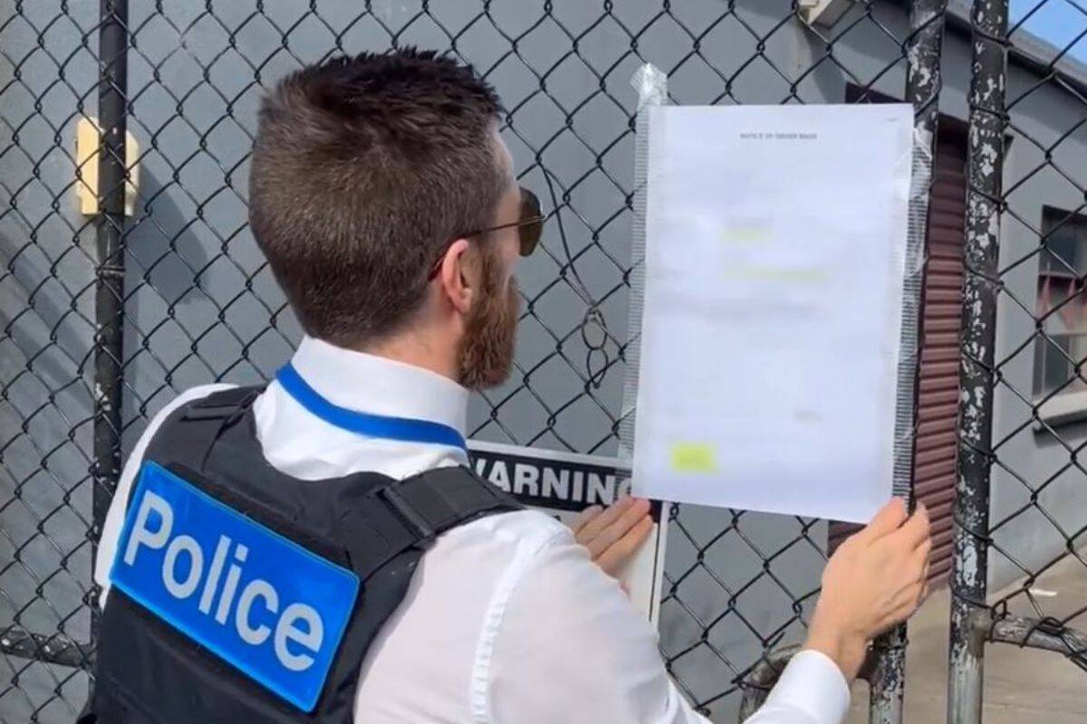 Article image for Police shut down scrap metal business as part of a large-scale copper theft investigation