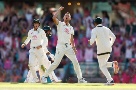 ‘It’s unbelievable’: Hazlewood takes three wickets in a over as Pakistan crumble
