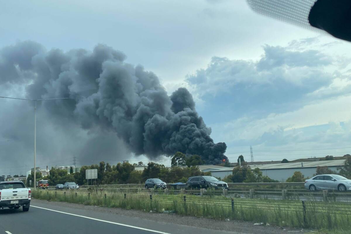 Firefighters bring Laverton North blaze under control