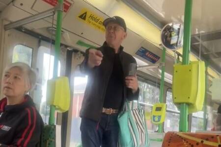 Two women left ‘stunned’ after being abused on tram for wearing indigenous T-shirt