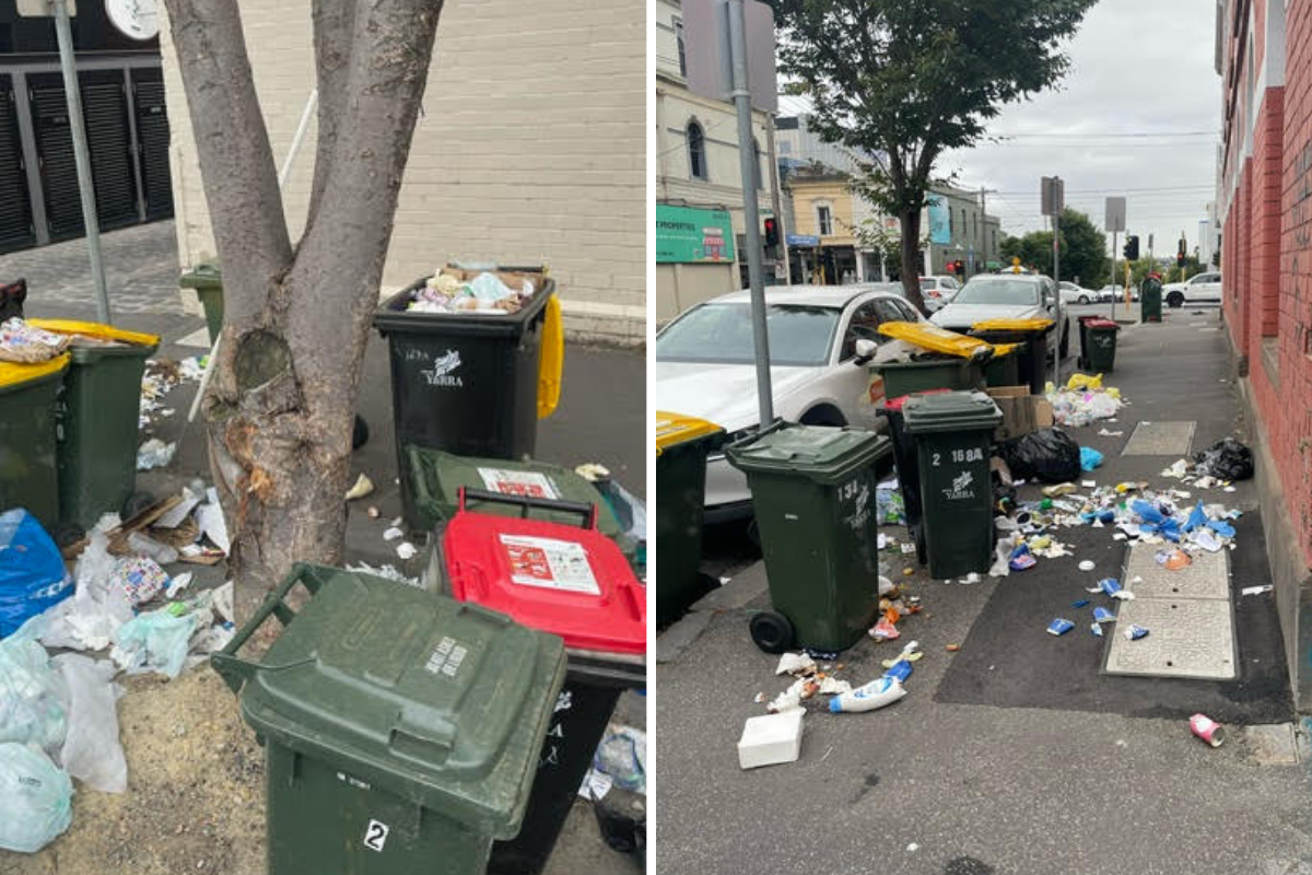 Article image for Richmond street left trashed as complaints to council go unheard