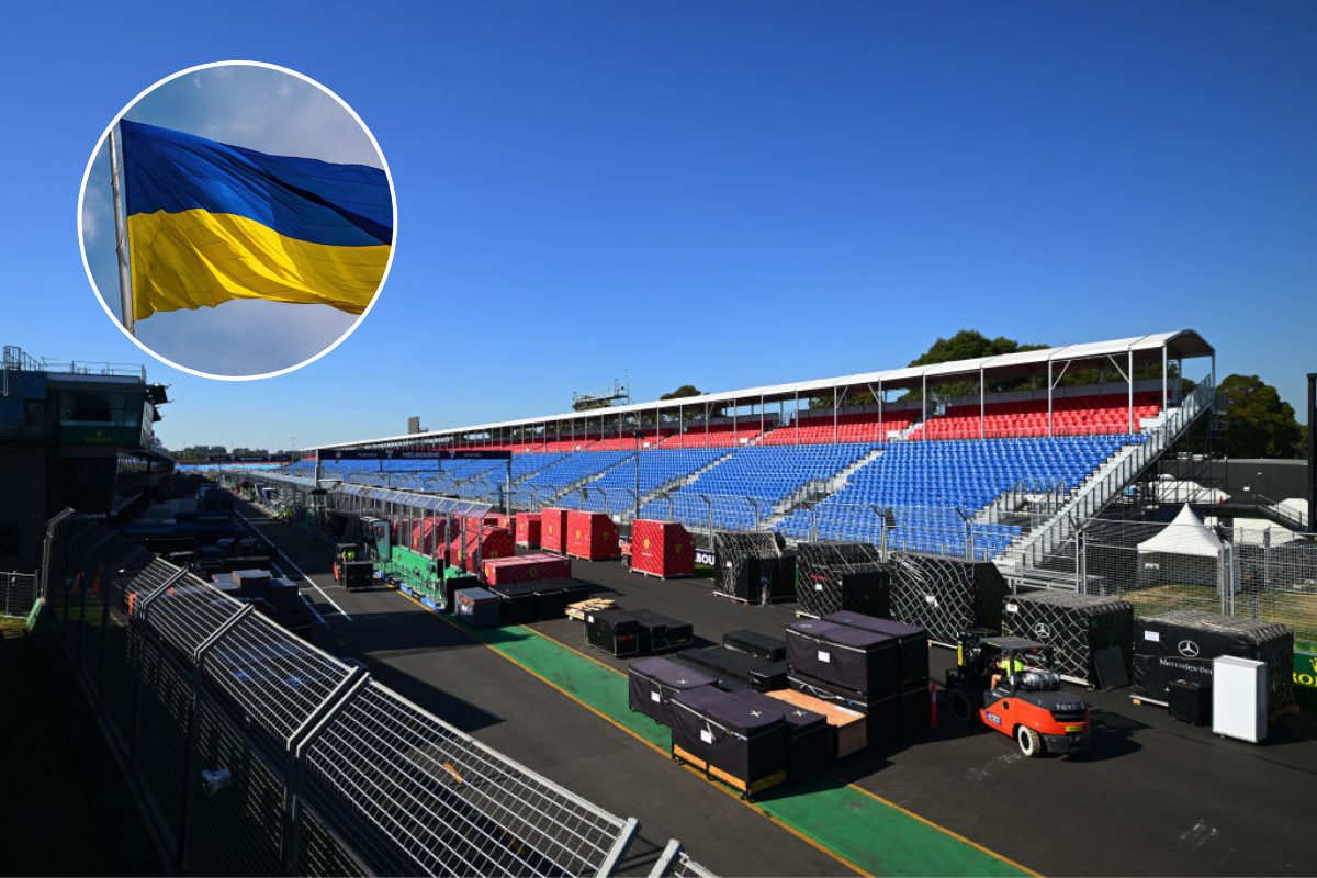 Article image for Ukrainian community leader reacts to reported Grand Prix flag ban