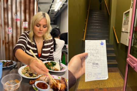 Emilia reviews an authentic Thai restaurant which always has a line!