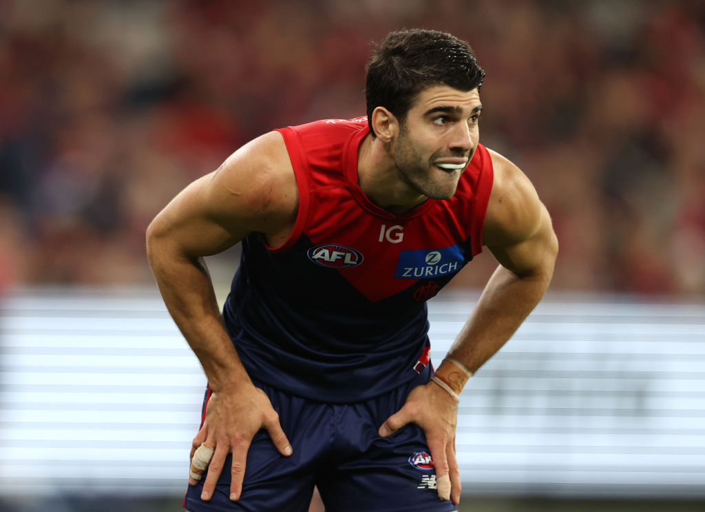 Article image for Midfielder Christian Petracca talks Melbourne loss to Lions