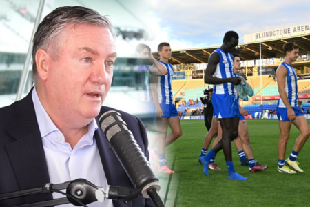 Why Eddie McGuire wants North Melbourne pulled out of Tasmania moving forward