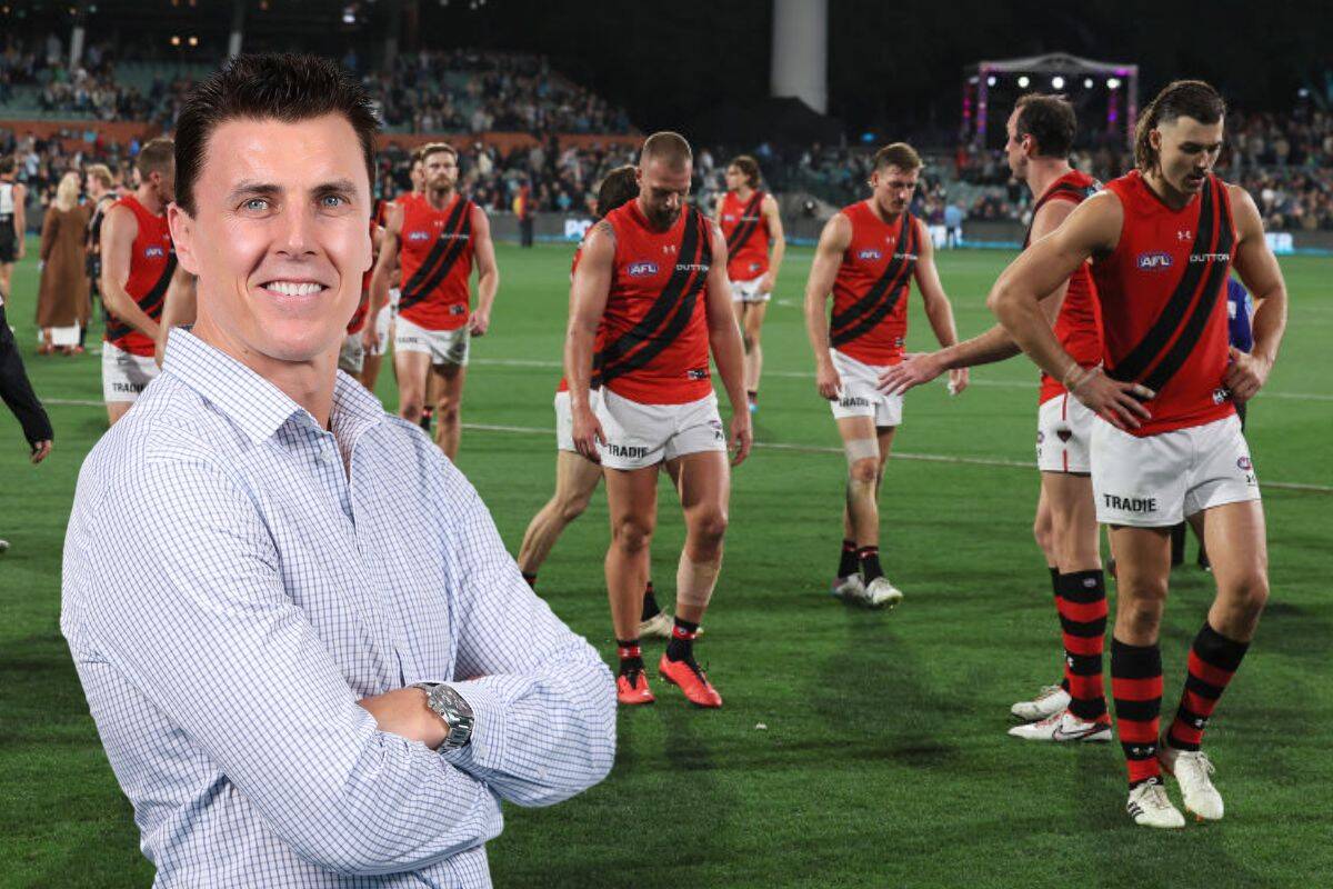 Article image for ‘Nothing there that puts fear in you’: Matthew Lloyd questions Essendon’s toughness