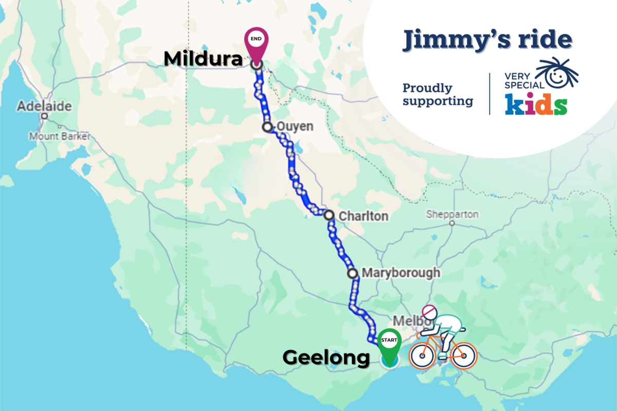 Article image for WATCH NOW: Jimmy Bartel’s 24-hour virtual ride raising money for Very Special Kids