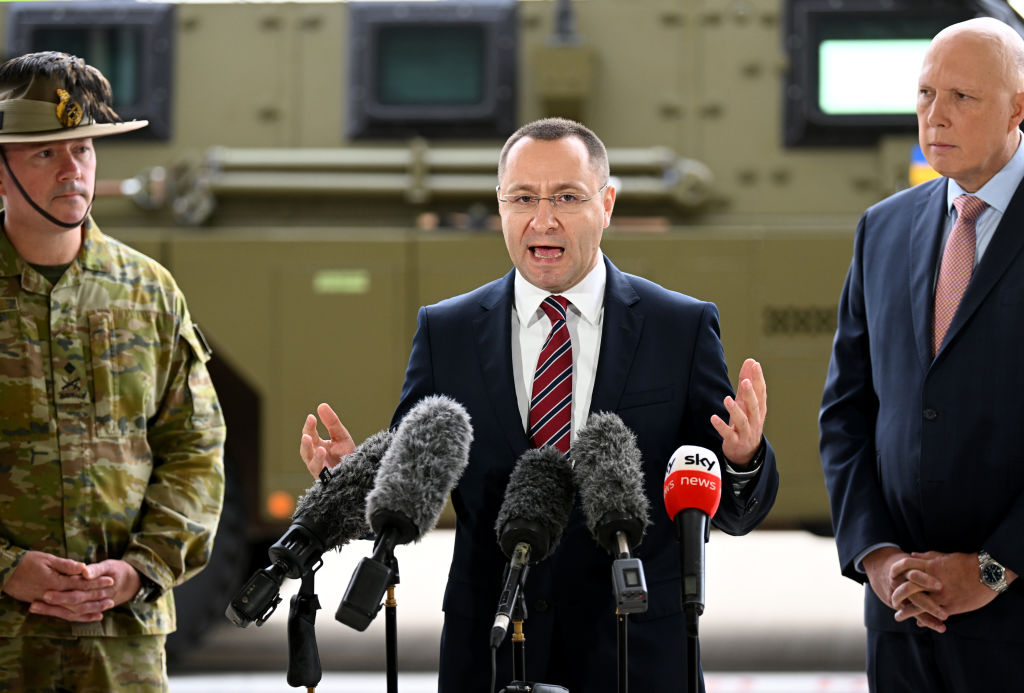 Article image for Ukrainian Ambassador reaches out to Penny Wong twice as Russia intensify attacks