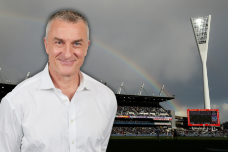 Tom Elliott launches defence of Geelong Football Club amid scoreboard funding furore