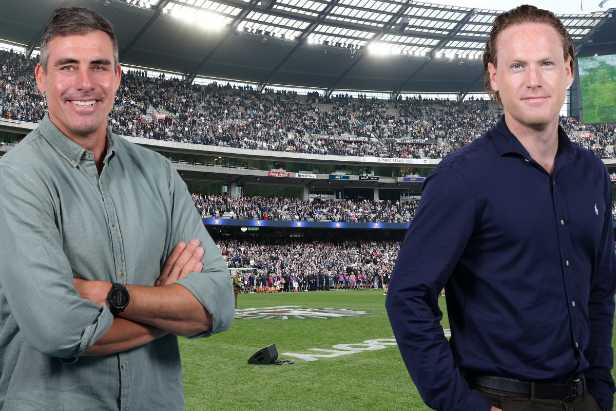 Article image for ‘It makes no sense’: Sam McClure and Matthew Richardson go head-to-head on AFL fixture release