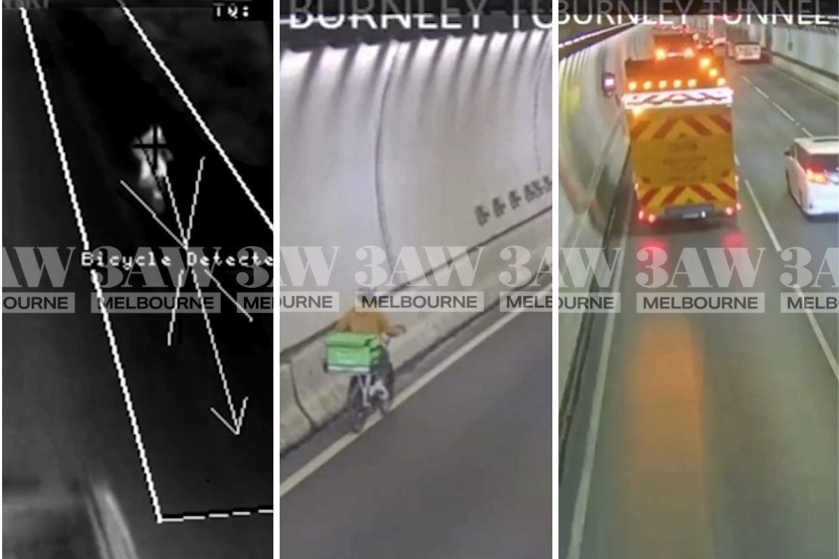 Article image for Transurban cautions cyclists as more end up in dangerous situations