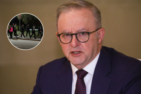 Anthony Albanese weighs in on protest targeting jewish students at Monash University overnight