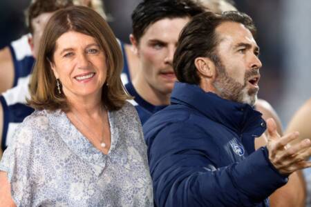 The post-game comments from Chris Scott which caught Caroline Wilson’s attention