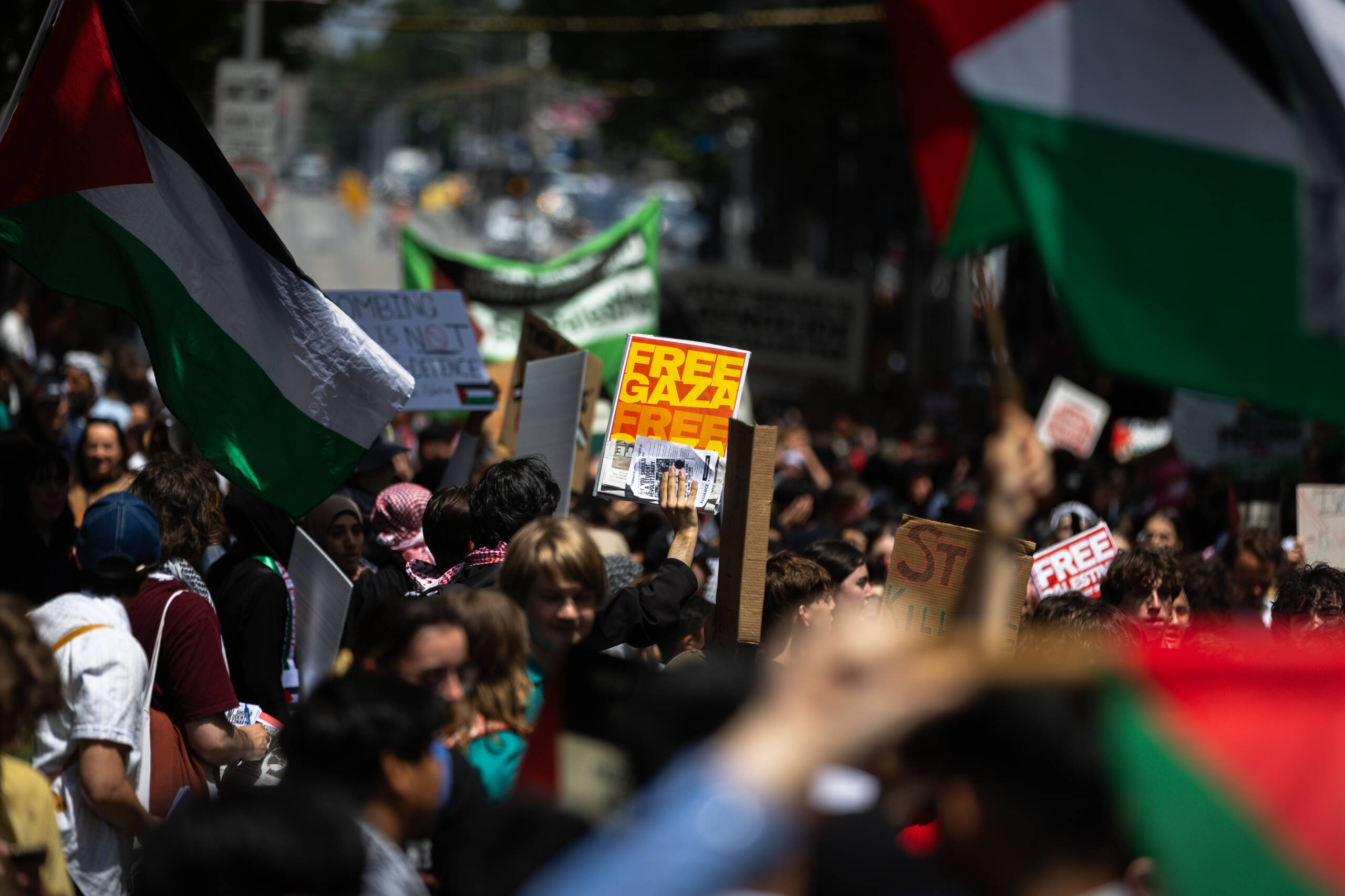 Activist defends plans for major pro-Palestine protest in Melbourne's