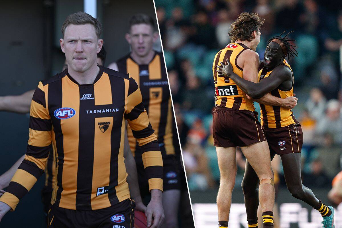 Article image for ‘Awesome feeling’: James Sicily’s post-game thoughts after the Hawks’ win and THAT late free kick!