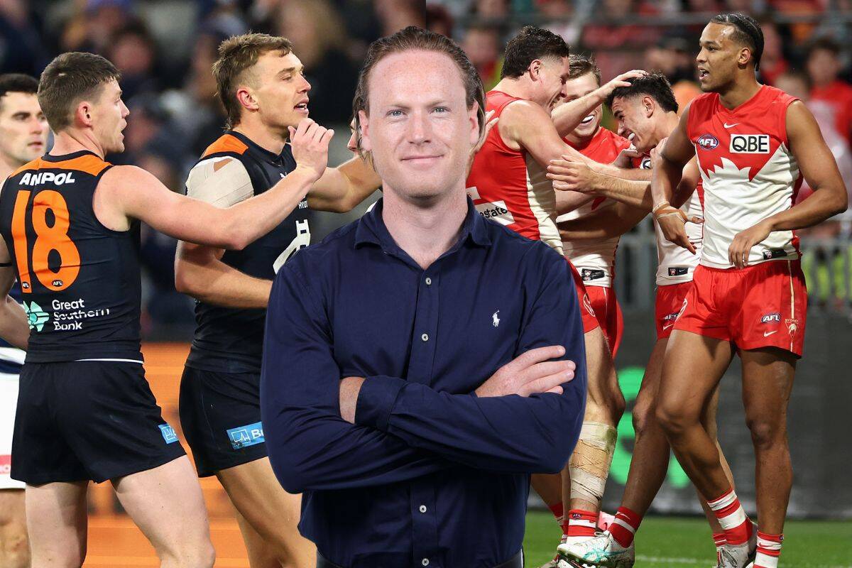 Article image for The reason why Sam McClure has Carlton ‘on the same rung’ as Sydney for the flag