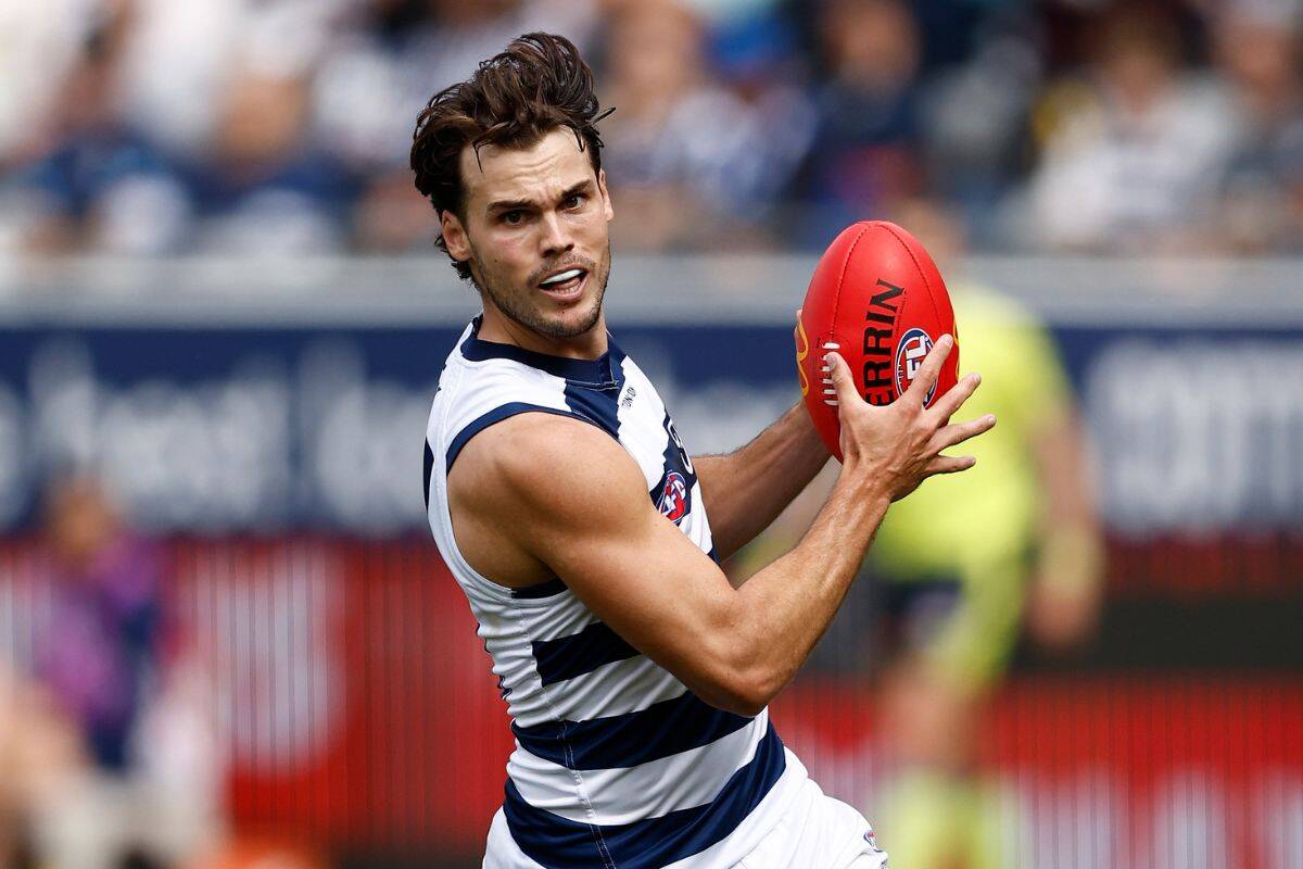 Article image for The first-year Geelong player that’s impressed Jack Bowes