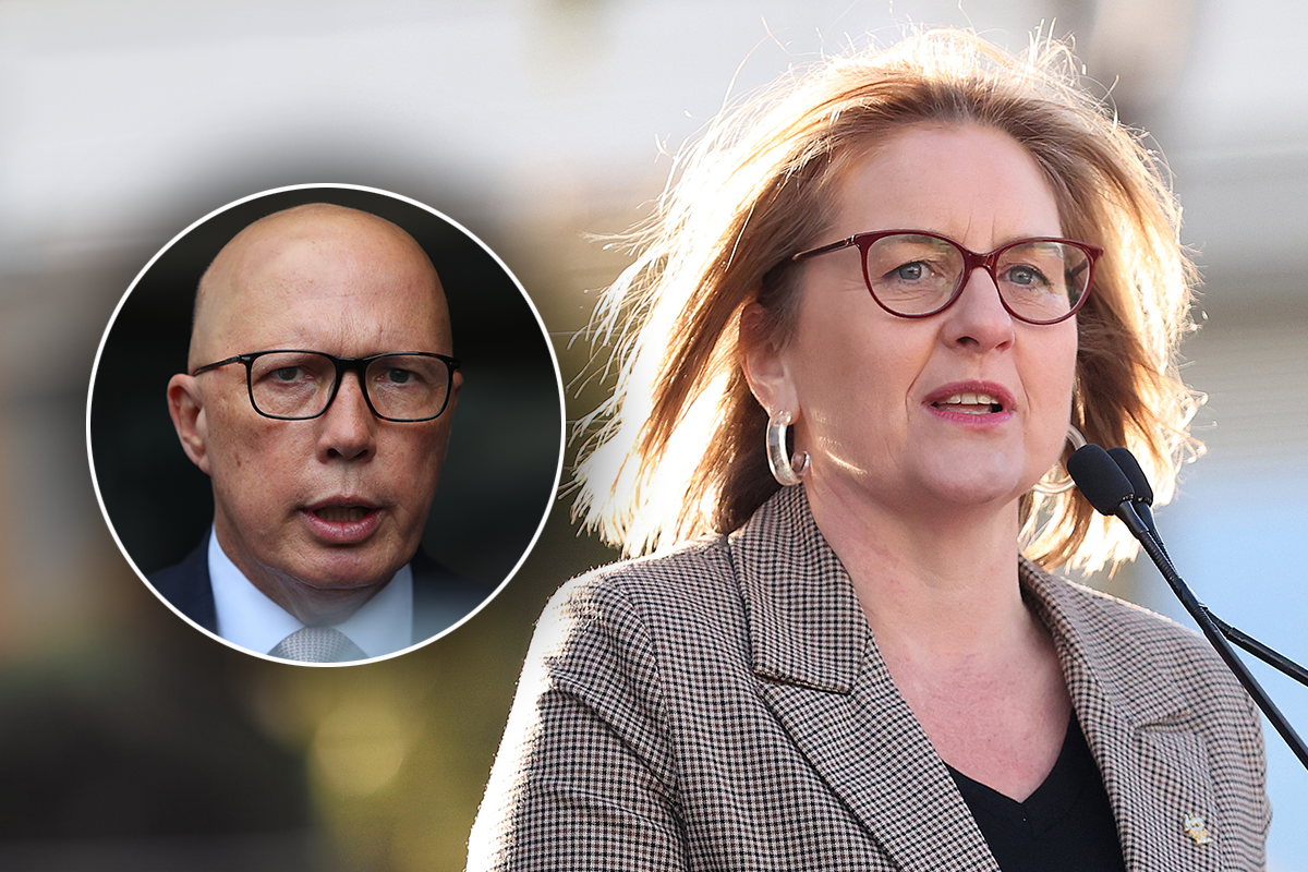 Article image for ‘Jacinta Allan is living a lie’: Peter Dutton slams state government