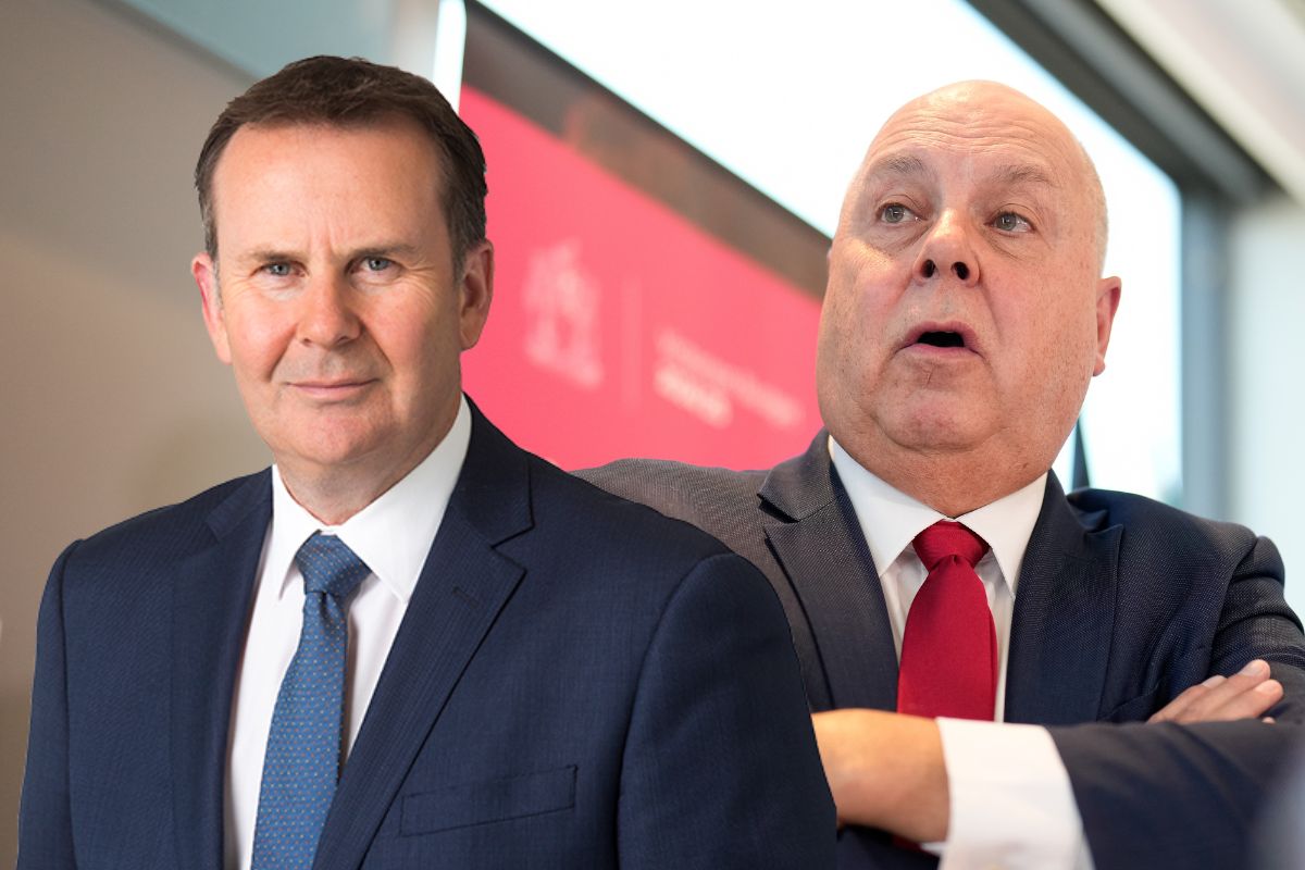 Article image for ‘Cop out’: Tony Jones blasts Tim Pallas after resignation announcement