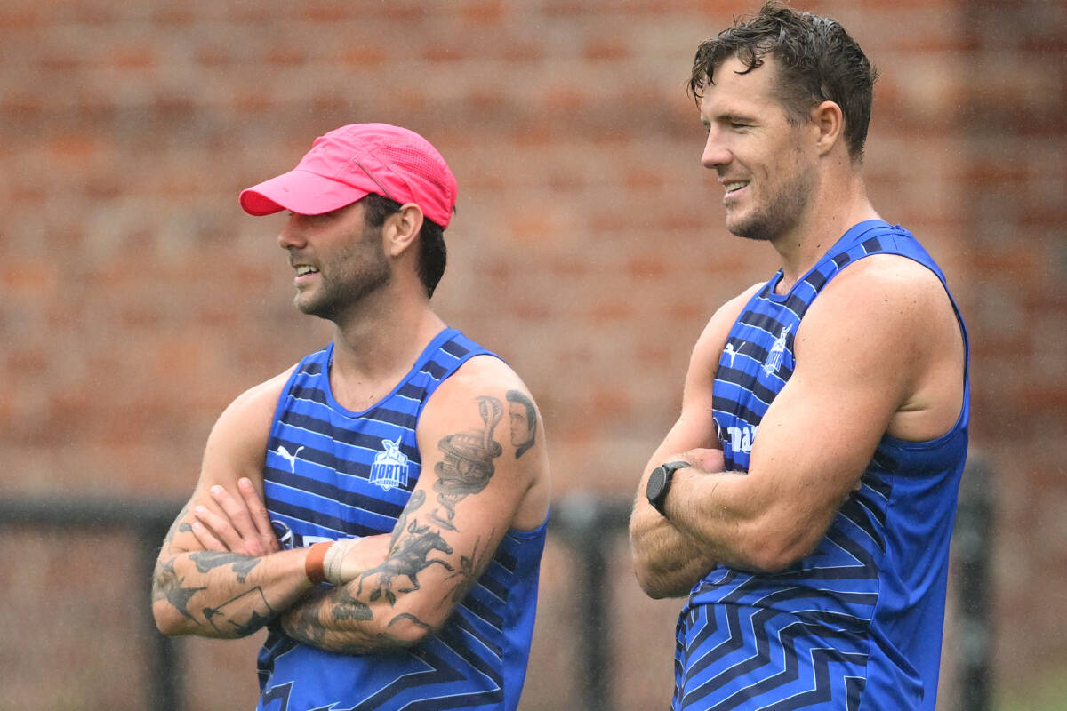 Article image for How new North Melbourne recruit is already raising training standards