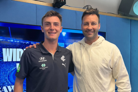 ‘Elite standards’: The Carlton gun who new recruit is modelling game on