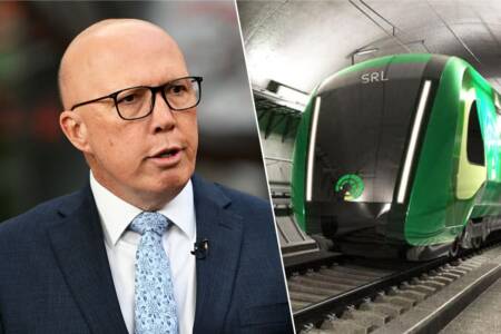 Peter Dutton labels the SRL a ‘cruel hoax’, accuses the Victorian Labor Party of going ‘bankrupt’