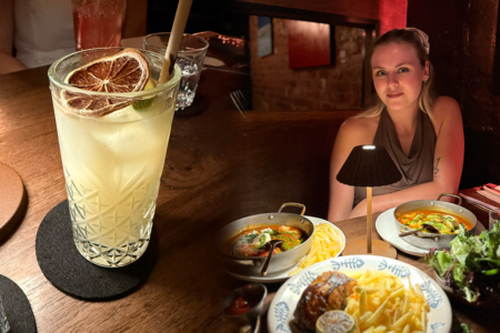 The cosy Fitzroy bar Emilia reviewed which is perfect for a romantic night out!