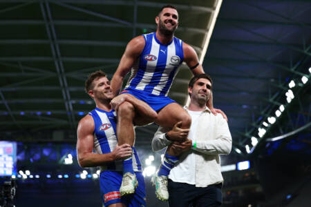 ‘Step in the right direction’: Luke Parker excited after North Melbourne’s big win