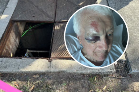 Locals in disbelief as two people sustain serious injuries after falling through manhole