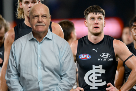 The statistic that stood out to Leigh Matthews after Carlton’s 0-3 start
