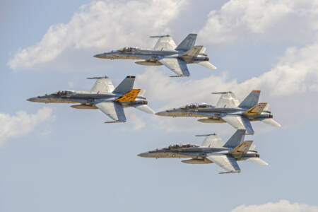 Tom Elliott clashes with protester targeting Avalon Airshow