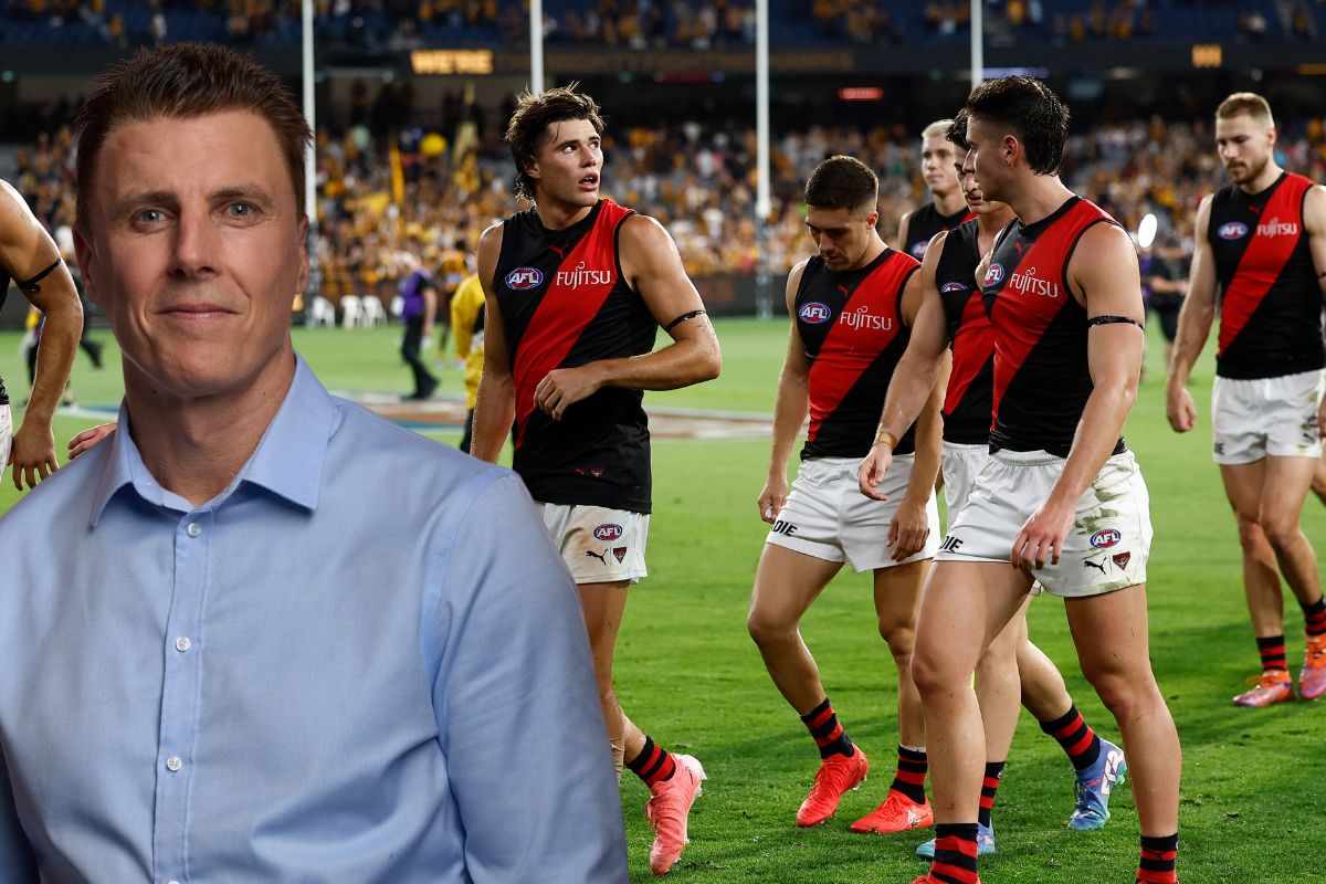 Article image for ‘Reality check’: Matthew Lloyd reacts to the Bombers’ loss to the Hawks