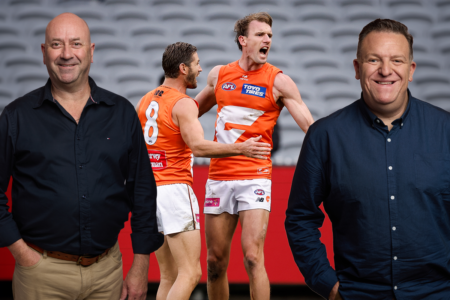 Bruce Eva and Matt Granland’s call of GWS’ last-minute victory!