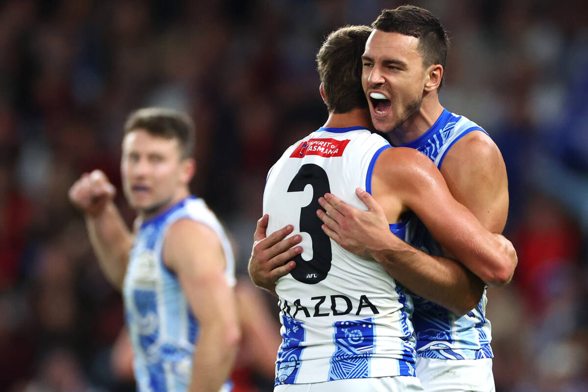 Article image for How key contract extension gave North Melbourne a ‘big boost’ ahead of marquee clash