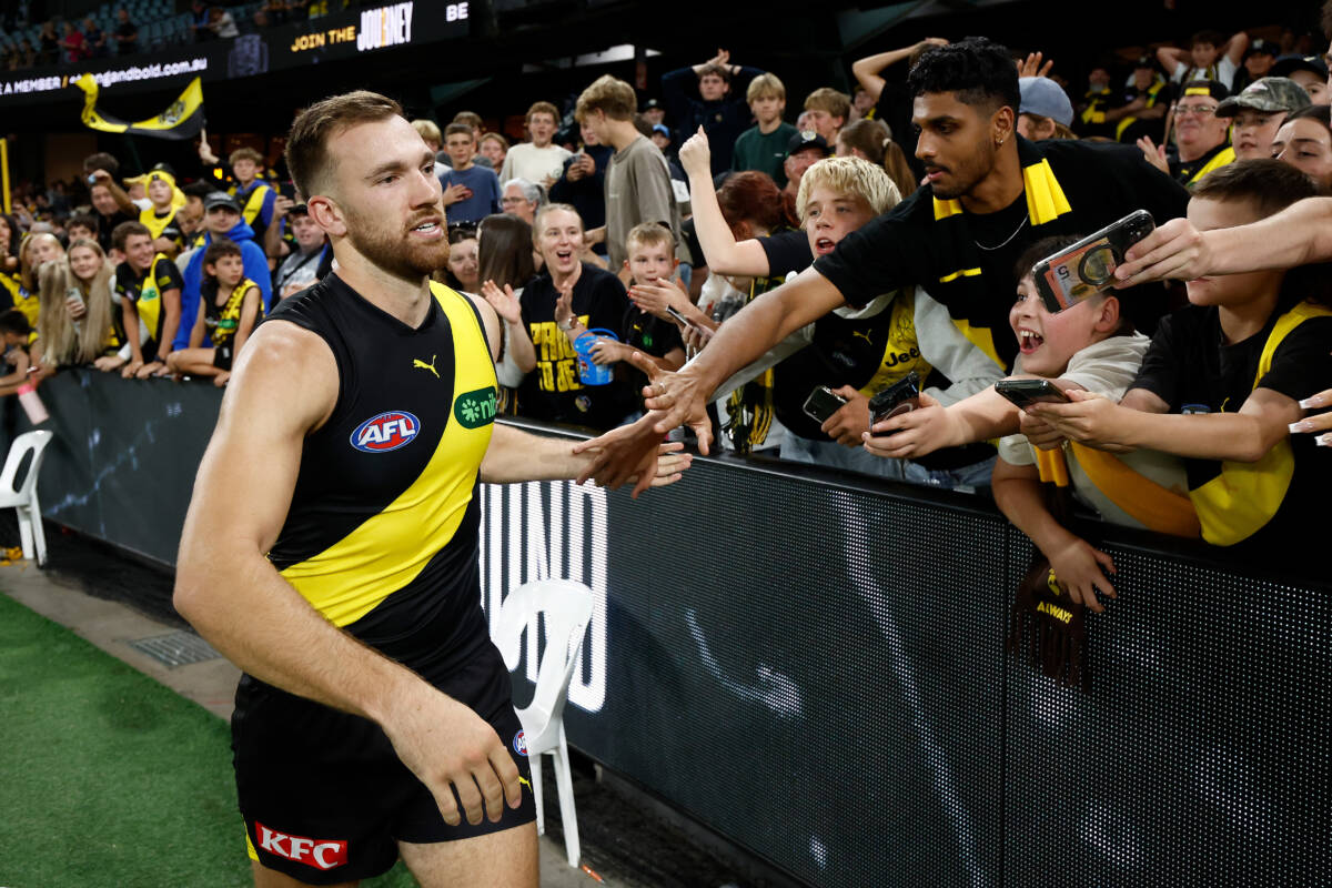 Article image for Richmond skipper says club is ‘wrapping their arms around’ Noah Balta