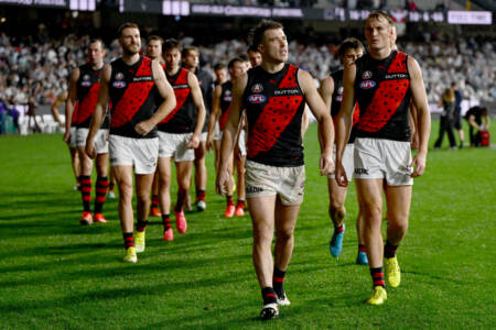 ‘Gave it a red-hot crack’: Mason Redman’s immediate reaction to loss against Collingwood