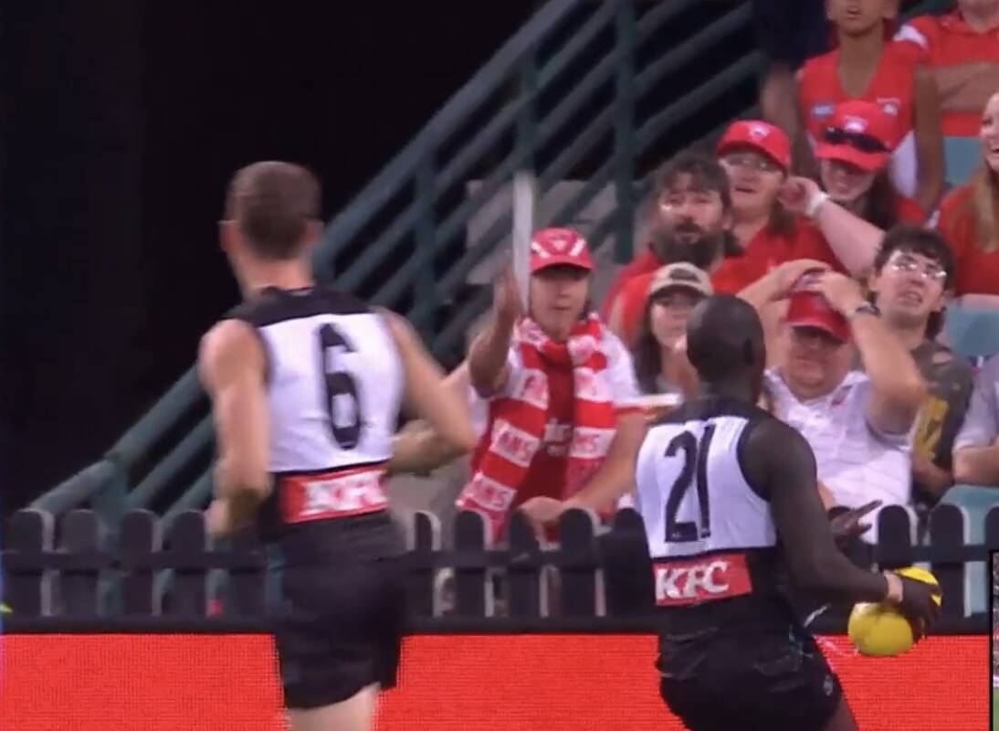 Article image for Devastated grandfather of Swans fan who threw object at Aliir Aliir calls 3AW