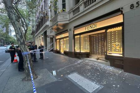 Another high-end designer boutique in Melbourne’s CBD targeted by thieves