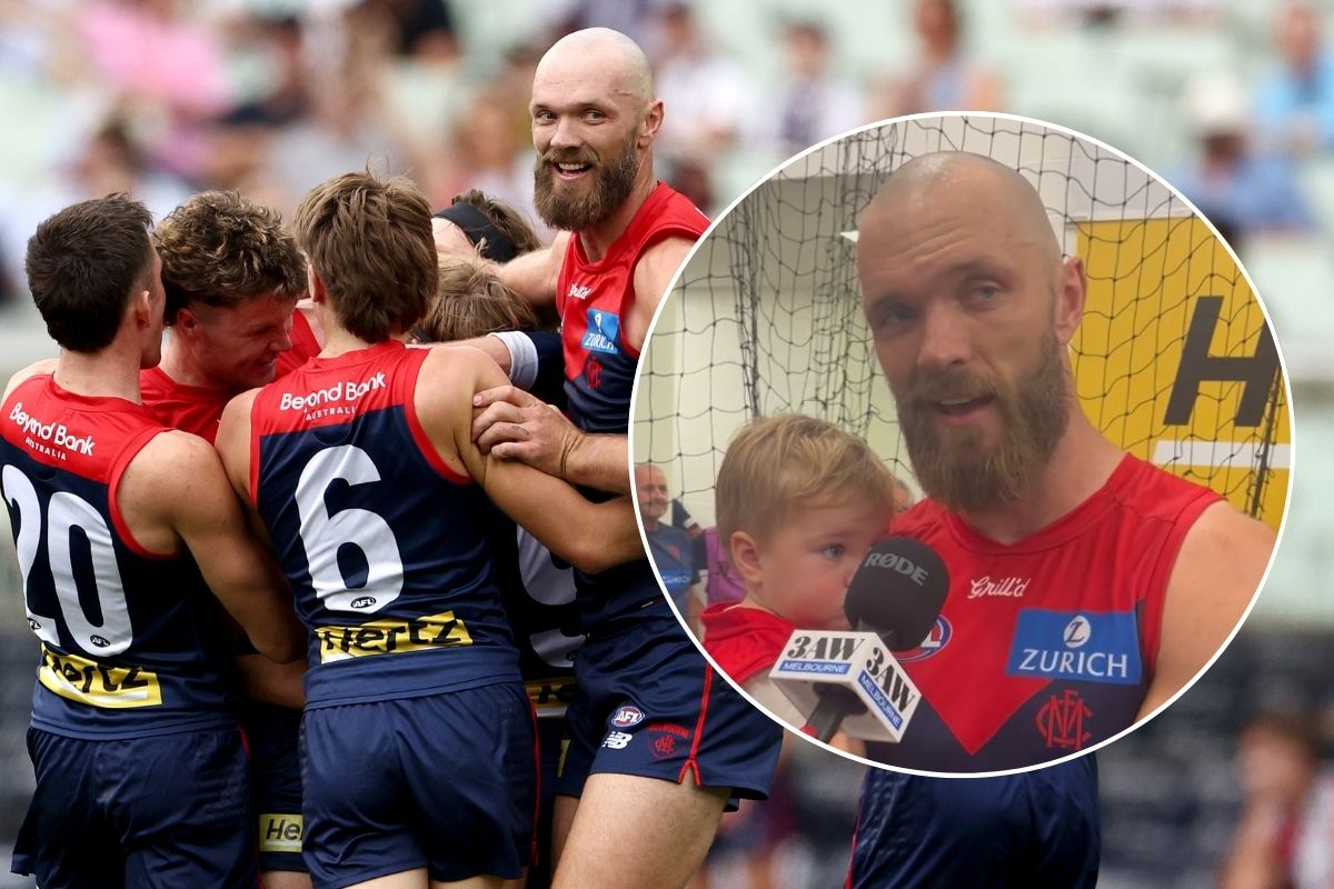 Article image for ‘We know what we’re building’: A relieved Max Gawn speaks out after first win of 2025