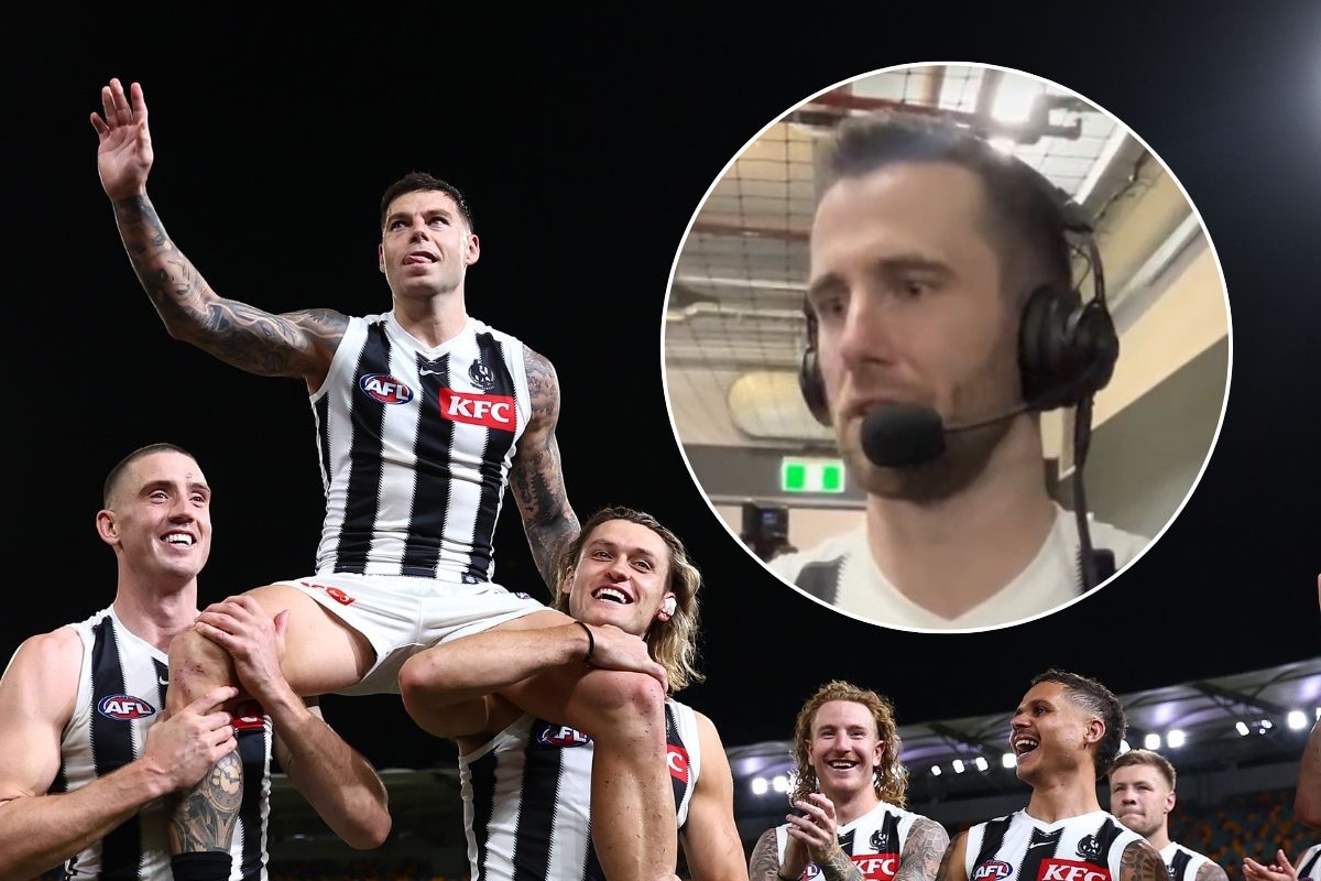 Article image for Jeremy Howe full of praise for ‘resilient’ Jamie Elliott after his 200th game