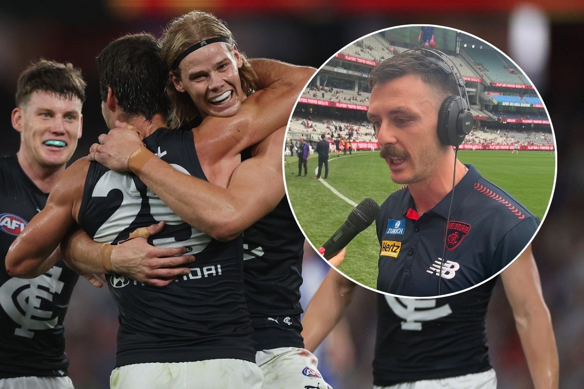 Article image for How Jake Lever has taken inspiration from Carlton in the last couple of weeks